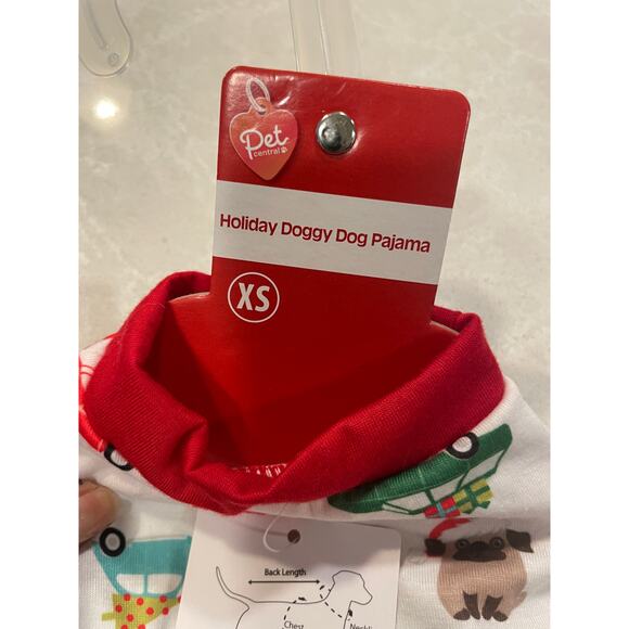 Dog puppy Sweater SMALL holiday doggy pajama XS LOT OF 2 new with tags - Picture 10 of 10